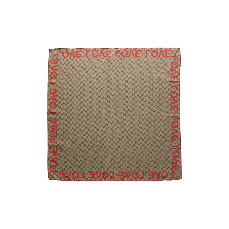 GUCCI Silk Scarves Unisex-2