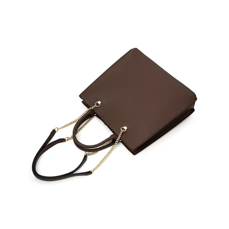 Vigno Synthetic Leather One Shoulder Handbag Regular Women's Brown/Khaki/Apricot/Black/Umber-2