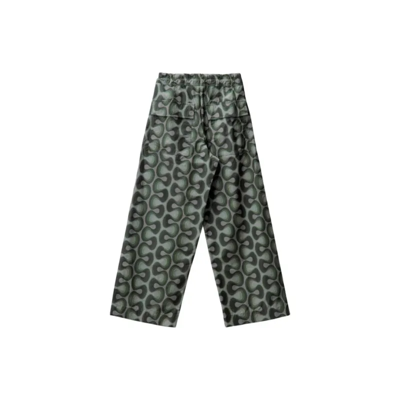 DRIES VAN NOTEN FW24 Casual Pants Men's Green-1