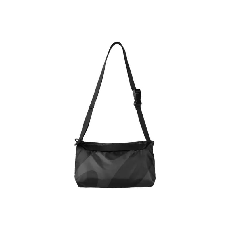 Marimekko Polyester Crossbody Bag Shoulder Bag Small Size Women's Black & Dark Gray-2