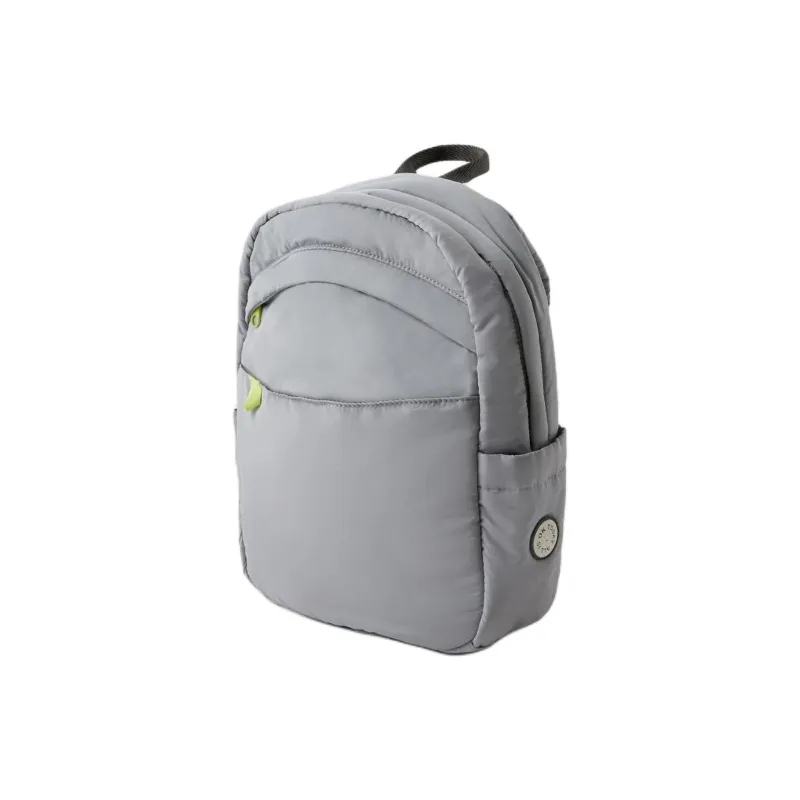 ZARA Polyester Backpack Unisex Gray-1