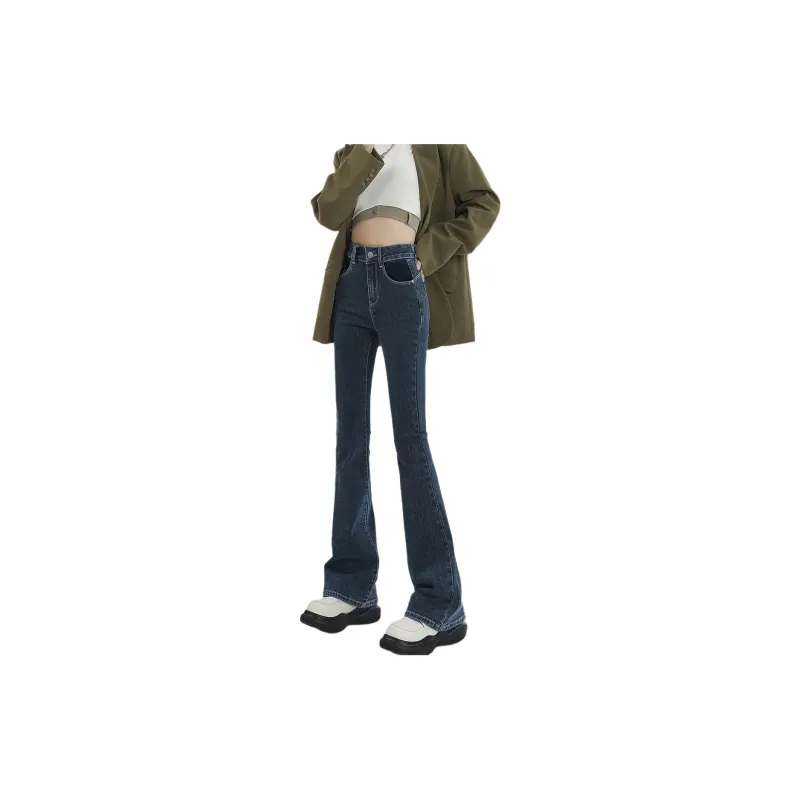 Weixi Jeans Women's Blue Gray-5