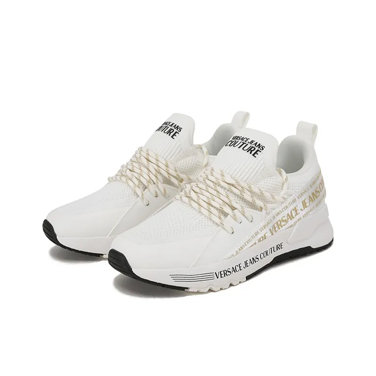VERSACE JEANS COUTURE Low Top Casual Shoes Women's White-2