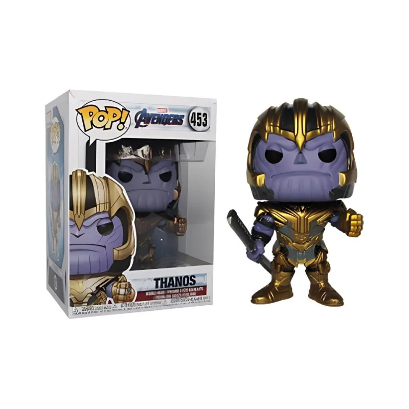 Funko POP The Avengers 4 Hulk Thanos Chibi Figures-2