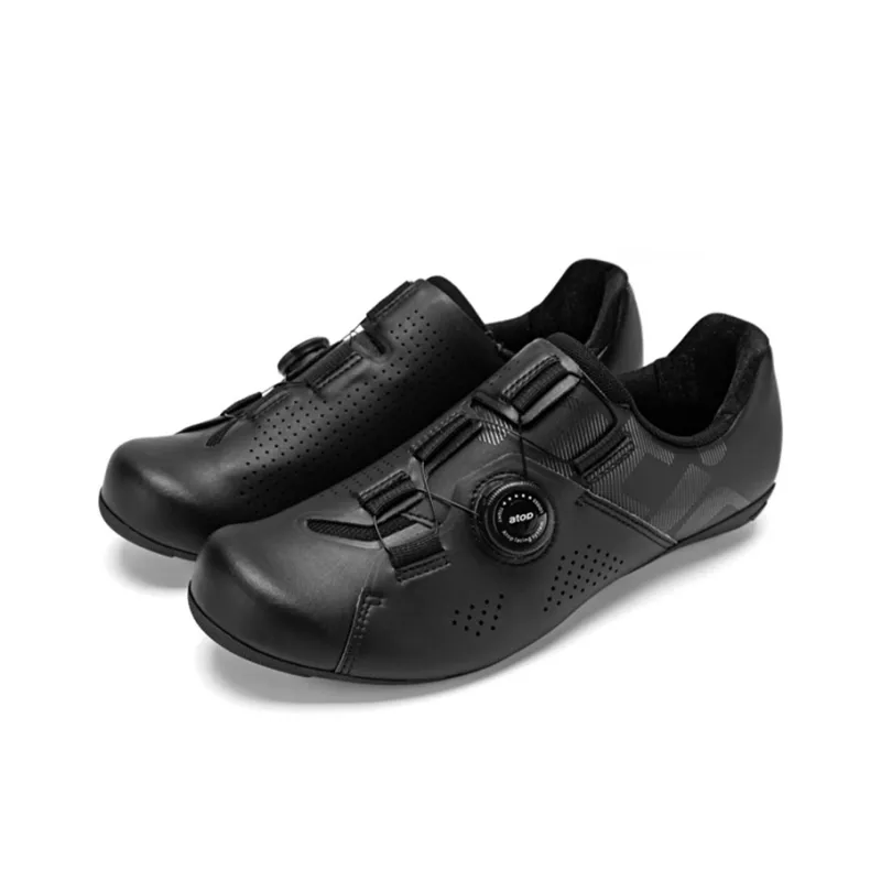 SANTIC Coverage Support Wear-Resistant Lightweight Breathable Slip-Resistant Low-Top Cycling Shoes Unisex White-7