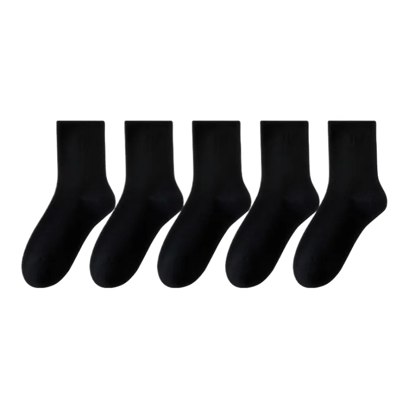 Lan Miao Mid Calf Socks Women's 5 Pack-15