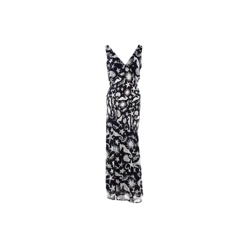BESIONIA SS24 Sleeveless Dress Women's Black White
