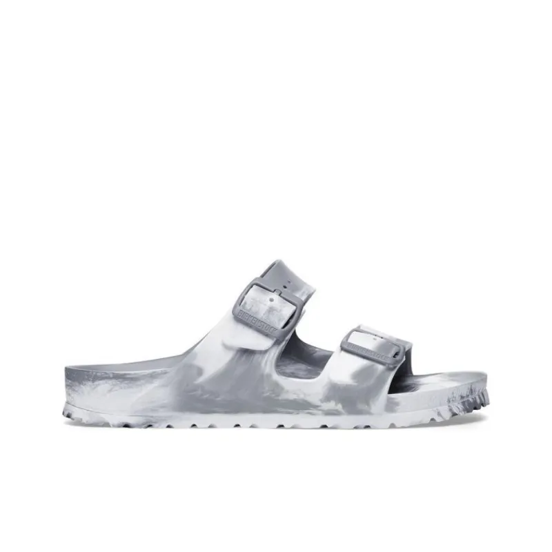 Birkenstock Slip Resistant Slide Slippers Unisex White Gray-1