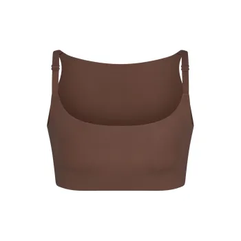 SKIMS FW24 FITS EVERYBODY BACK SMOOTHING SCOOP BRALETTE Bra Women's 1 Pack JASPER/Jasper