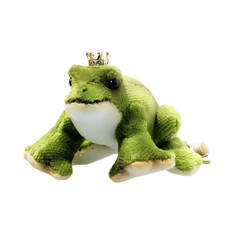 Steiff Frog Prince And Princess Set Dolls Plush Doll 15cm High Limited Edition Worldwide-2