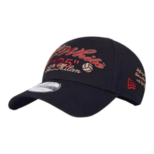 New Era Cotton Polyester Baseball Caps Unisex Black