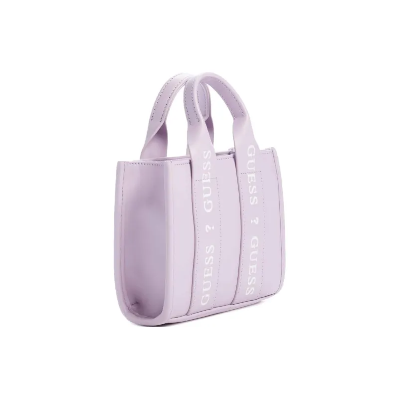 GUESS Artificial Leather Shoulder Bag Crossbody Bag Handbag Mini Women's Light Purple-1