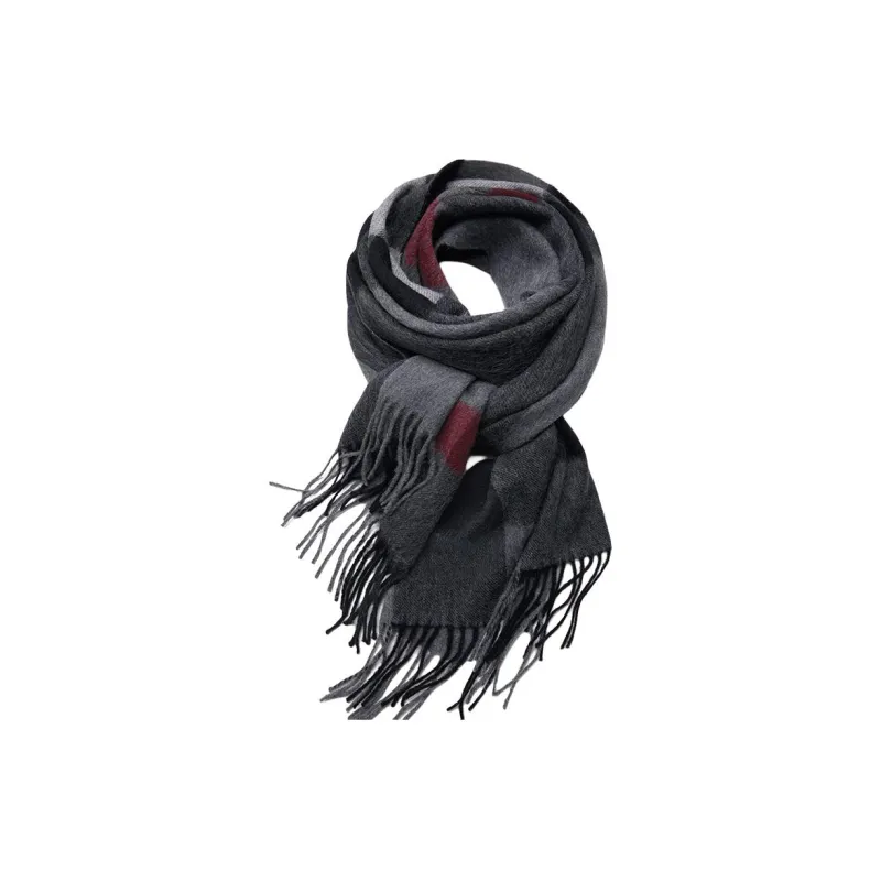 H YXIANG 100% Wool Scarves Women's-0