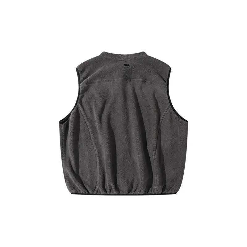 ENSHADOWER Vest Coat Unisex Gray Black-1