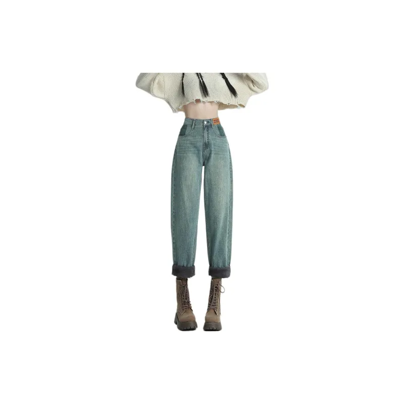 Weixi Jeans Women's Vintage Green-6