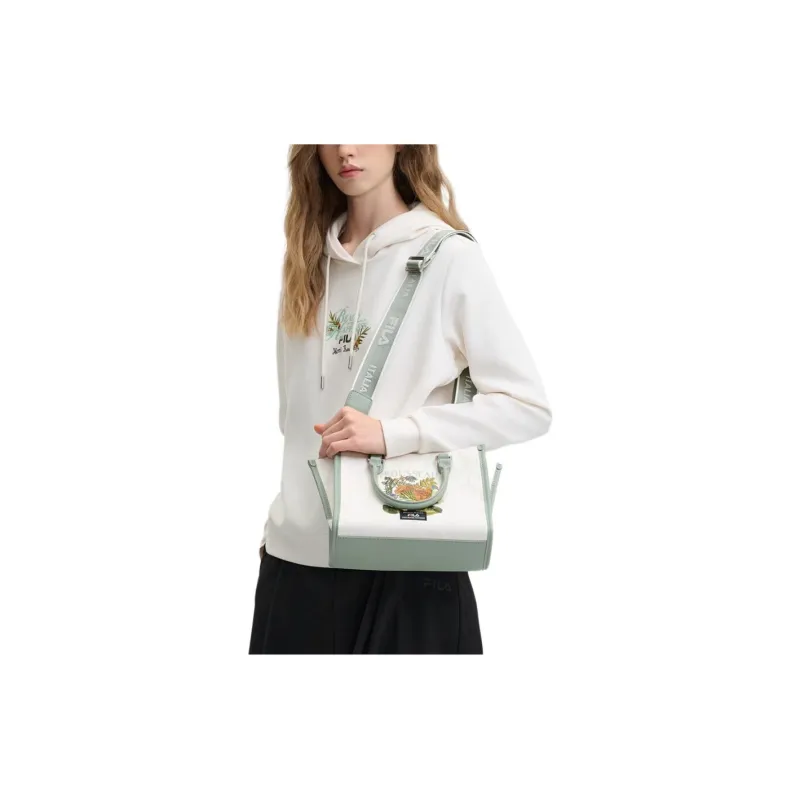 FILA x LUSUO Sweatshirt Women's Oatmeal Beige-1