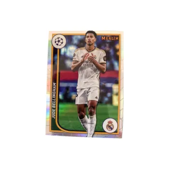 Topps Bellingham 23 24 Merlin Chrome Real Madrid Silver Foil Player Card Card Condition Guaranteed Sports Cards 1 Pc