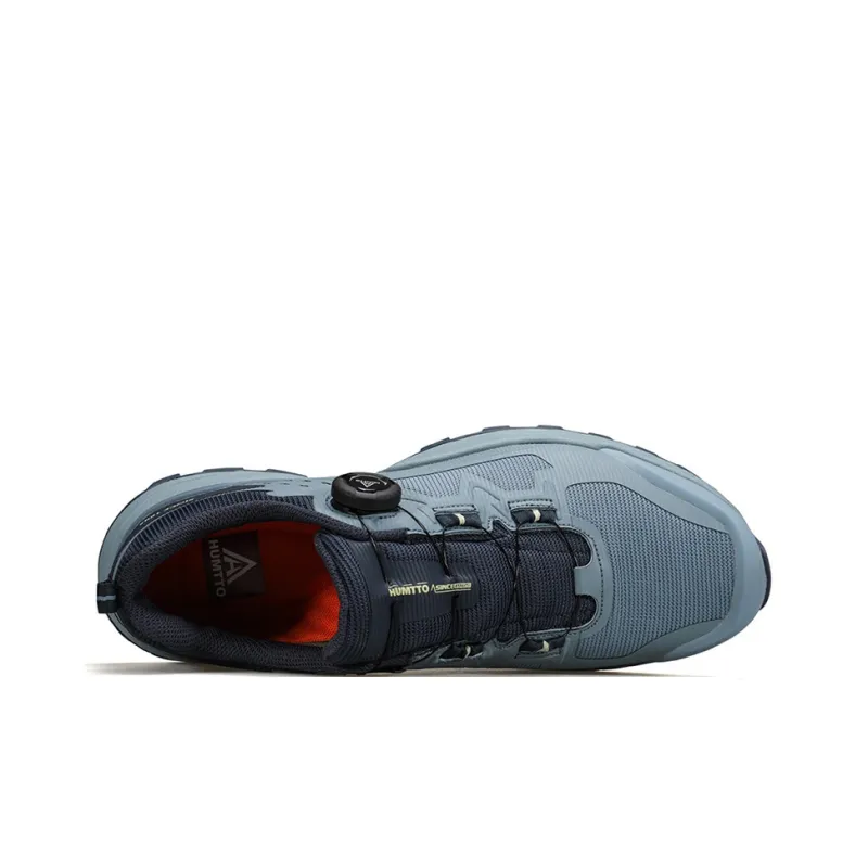 HUMTTO Shock Absorbers With Slip Resistant And Abrasion Resistant Properties Low Top Outdoor Shoes Men's Light Blue-1