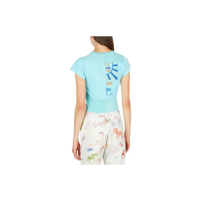 Collina Strade Logo print Short sleeved T shirt-1