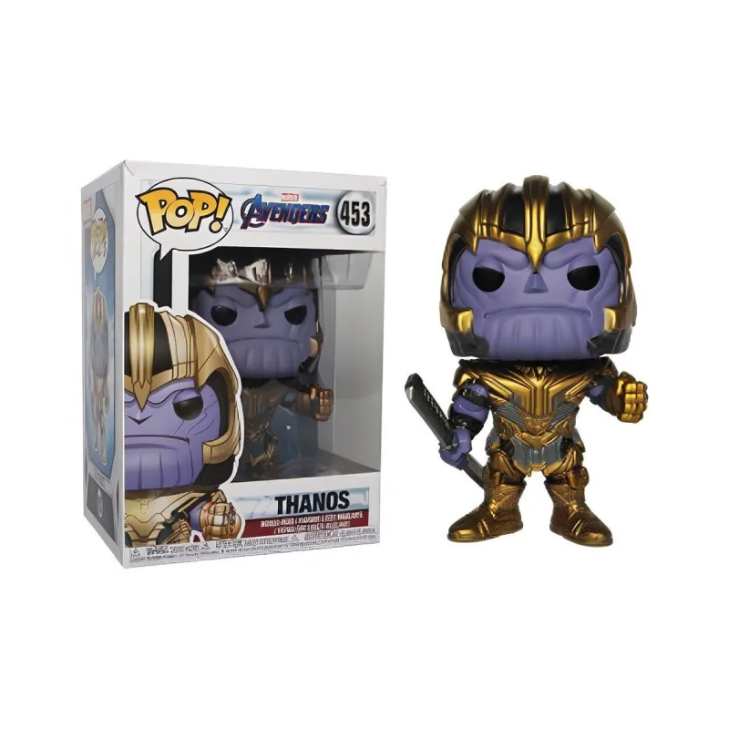 Funko POP The Avengers 4 Hulk Thanos Chibi Figures-3