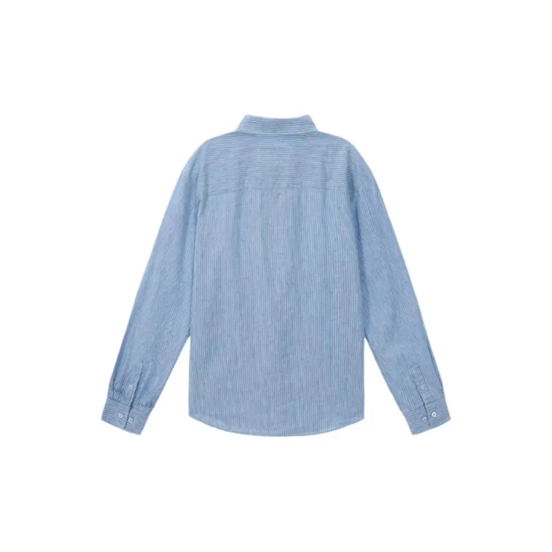 GUESS Shirts Men Light Blue-1