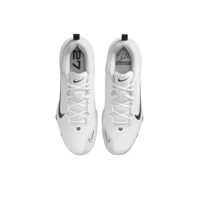 Nike Force Trout 9 Pro Mcs White Metallic Silver Pure Platinum Black-3