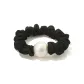 Pearl Small Bow Hair Tie[Black]