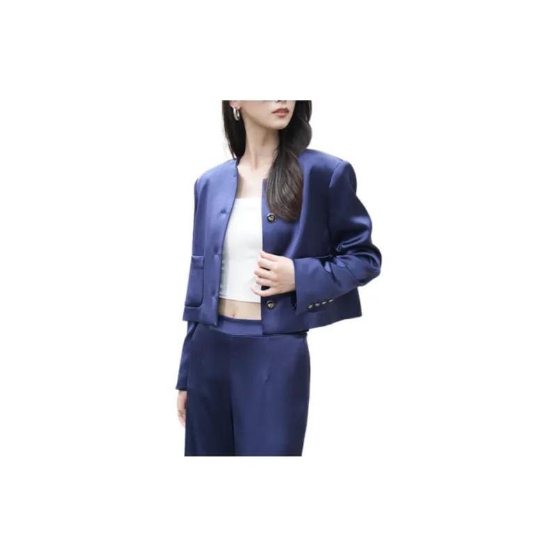BESIONIA SS24 Jackets Coats Women's Royal Blue-4