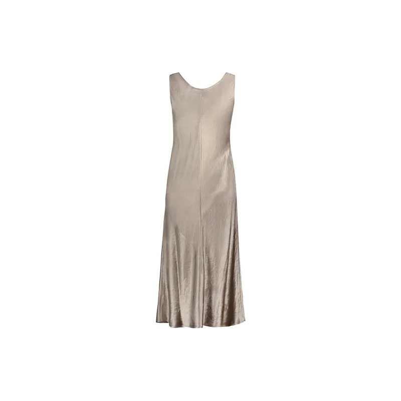 MaxMara Talete Satin Sleeveless Dress-1