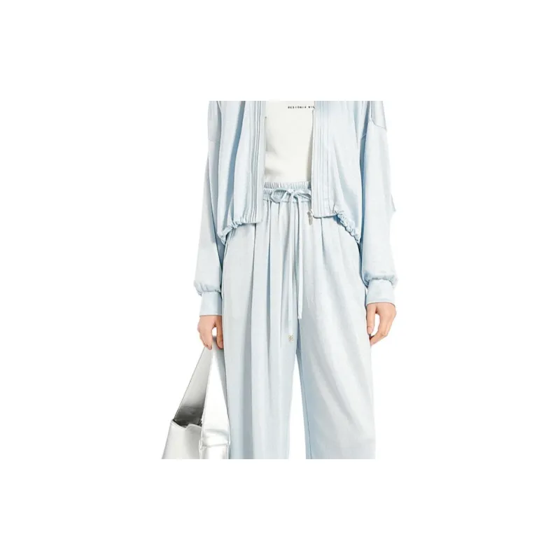 BESIONIA SS24 Casual Pants Women's Light Blue-6