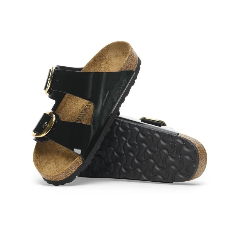 Birkenstock Arizona Big Buckle EVA Odor-Resistant Slide Slippers Women's Pitch Black Regular-4