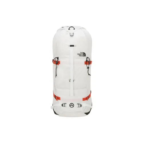 THE NORTH FACE Nylon Outdoor Mountaineering Bag Backpack Regular Unisex White