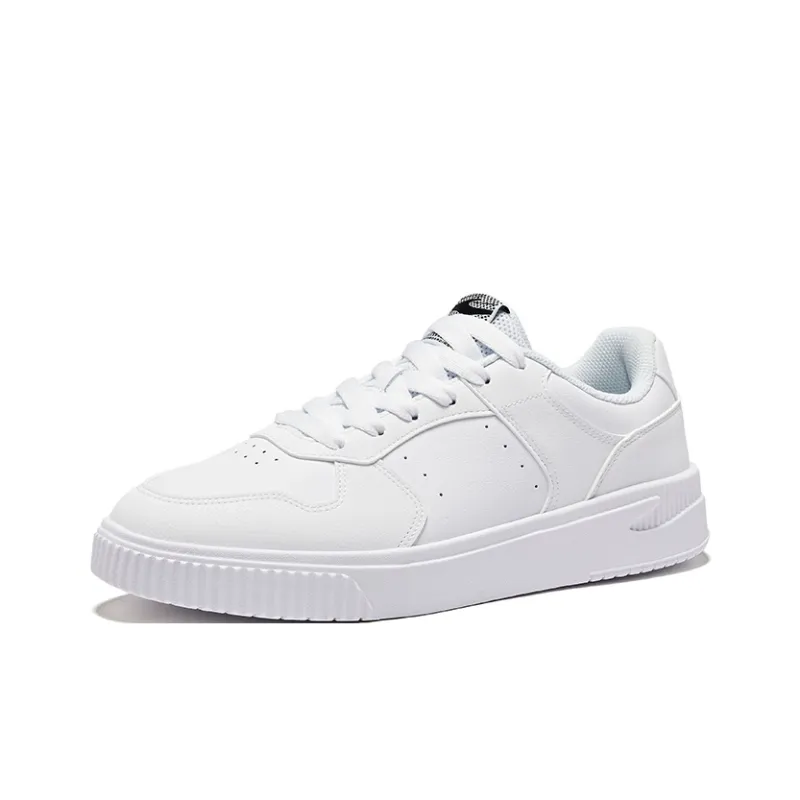 Erke Sky Comfort Anti Slip Wear Resistant Low Top Skateboard Shoes Men's Erke White-2