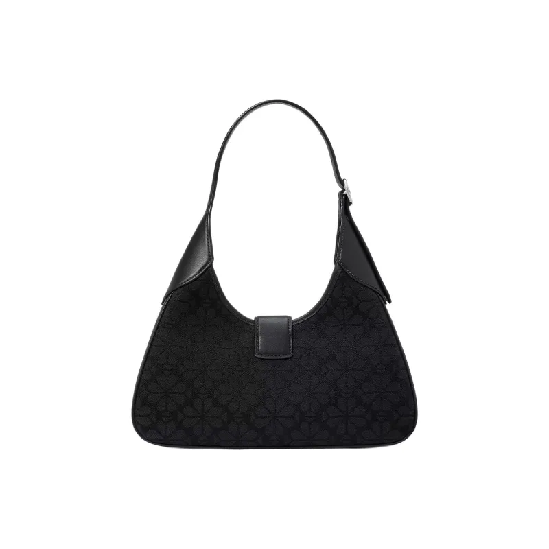 Kate Spade Cow Leather Handbag, Shoulder Bag Trumpets Women's Black-2