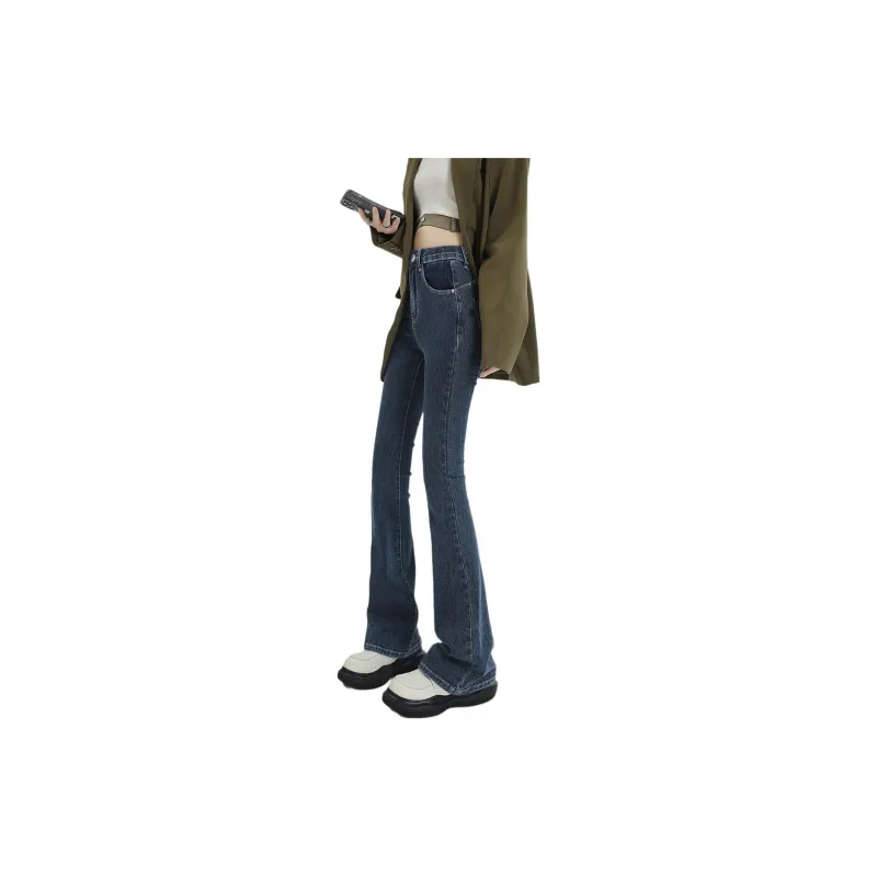 Weixi Jeans Women's Blue Gray-4