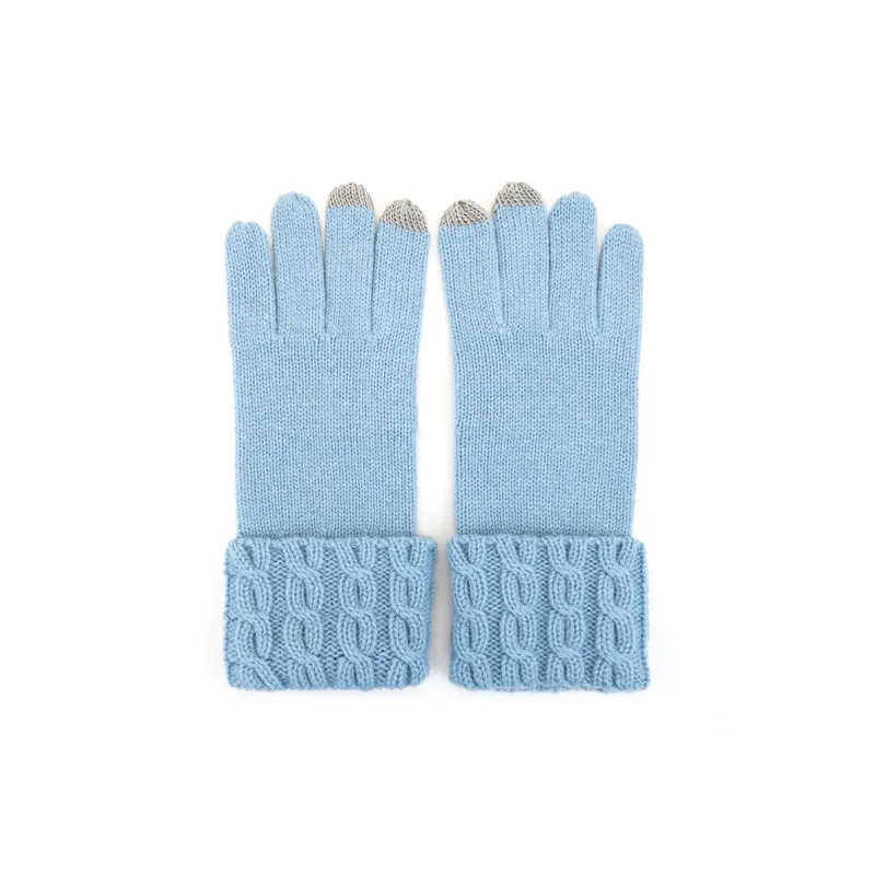 MARJAKURKI 100% Wool Touchscreen Glove Atmosphere Advanced Tranquil Greeting Card Women's-10