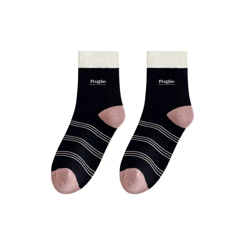 Lan Miao Mid Calf Socks Women's 5 Pack-13