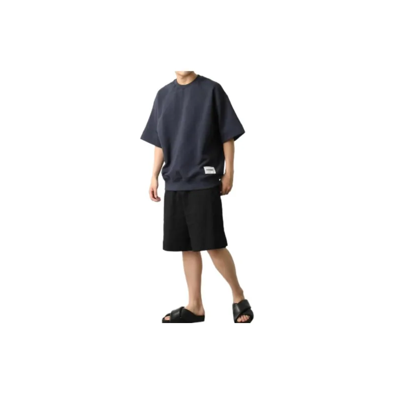JIL SANDER + Logo Patch Short Sleeved T Shirt-2