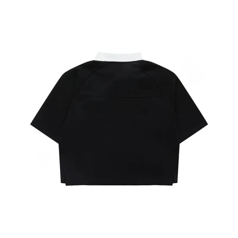 FILA FUSION Polo Shirt Women's Jet Black-1