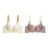 [2 Pack]Champagne+Bean Pink