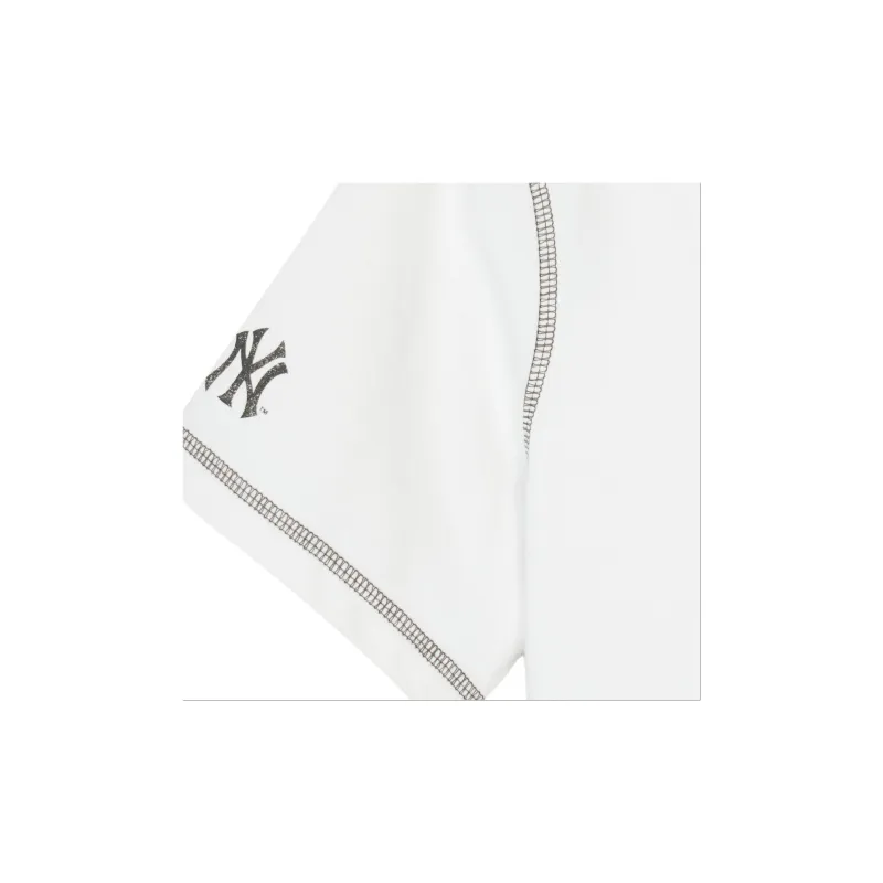 MLB New York Yankees T Shirts Women's White-5