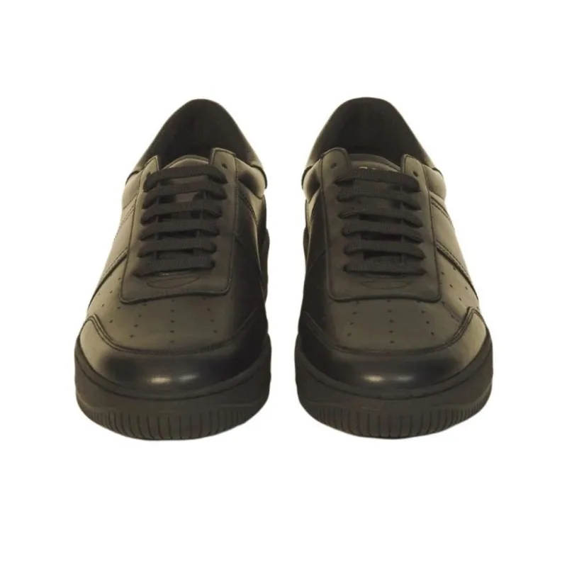 Sandro Low Top Skateboard Shoes Men's Black-2