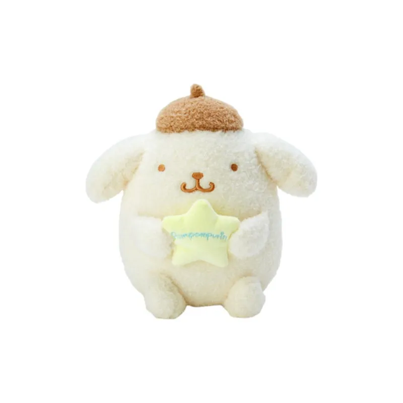 Sanrio Pompompurin PomPomPurin Pink Glow In The Dark Dolls Plush Doll 23cm Height-2