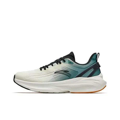 Anta Stinger 5 Anti Slip Wear Resistant Low Top Training Running Shoes Men's Gray Green