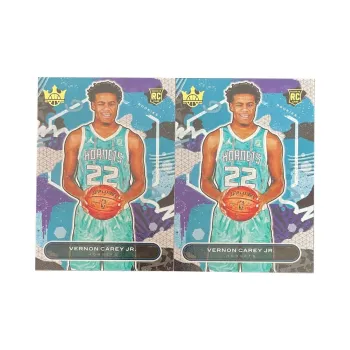 PANINI 2020 21 Oil Painting Bee Vernon Carey Rising Stars RC Card 2 Pc Star Card Access Pass Sports Cards 2 Pcs