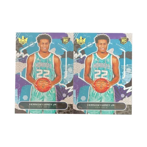 PANINI 2020 21 Oil Painting Bee Vernon Carey Rising Stars RC Card 2 Pc Star Card Access Pass Sports Cards 2 Pcs