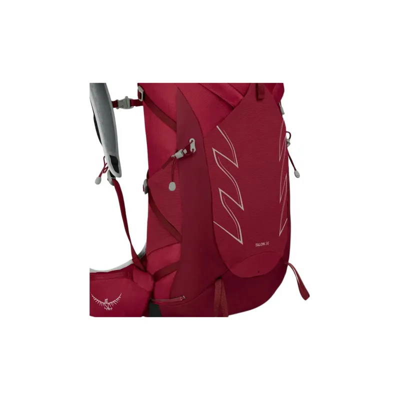 OSPREY Recycled Nylon Outdoor Mountaineering Bag Backpack Regular Unisex Red-2