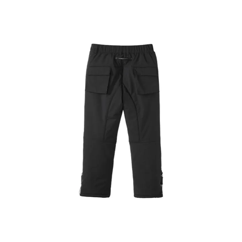 NORVINCY Elastic Waistband Loose Fit Pants Northeast Windproof Casual Pants Unisex-4