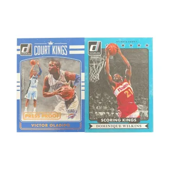 PANINI 2016 17 Durex Magic Oladipo 052/125+2015 Hawks Wilkins Teca Player Card Product Access Sports Cards 2 Pcs