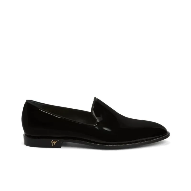 giuseppe zanotti Gatien Patent finish Loafers-1